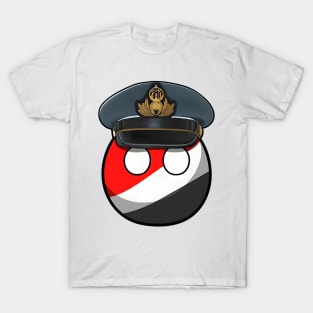 Sealand Polandball Countryball Design T-Shirt